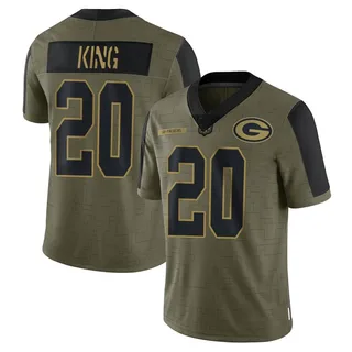 Nike Green Bay Packers No20 Kevin King Navy Blue Alternate Men's Stitched NFL New Elite Jersey