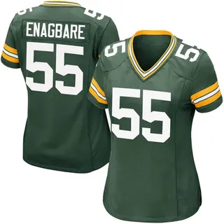 Kingsley Enagbare Green Bay Packers Women's Game Team Color Nike Jersey - Green