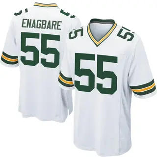 Kingsley Enagbare Green Bay Packers Youth Game Nike Jersey - White