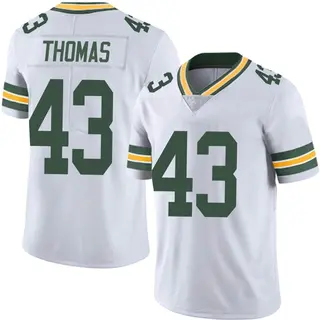 Kiondre Thomas Green Bay Packers Men's Limited Vapor Untouchable Nike Jersey - White