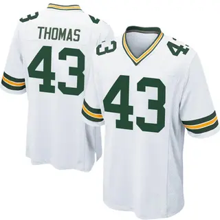 Kiondre Thomas Green Bay Packers Youth Game Nike Jersey - White