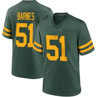 Krys Barnes Green Bay Packers Men's Game Alternate Nike Jersey - Green