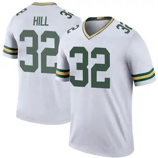 Kylin Hill Green Bay Packers Men's Color Rush Legend Nike Jersey - White