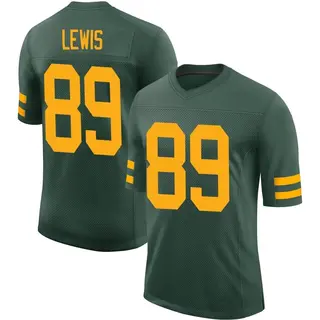 Marcedes Lewis Green Bay Packers Men's Limited Alternate Vapor Nike Jersey - Green