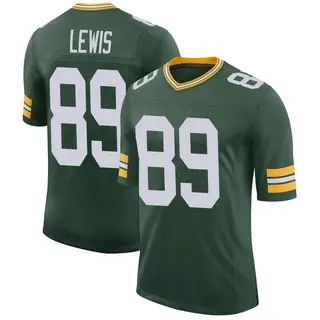 Marcedes Lewis Green Bay Packers Men's Limited Classic Nike Jersey - Green