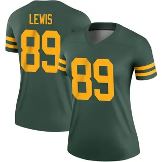 Marcedes Lewis Green Bay Packers Women's Legend Alternate Nike Jersey - Green