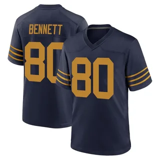 Martellus Bennett Green Bay Packers Men's Game The 1923 Classic Nike Jersey - Navy