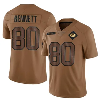 Martellus Bennett Green Bay Packers Men's Limited 2023 Salute To Service Nike Jersey - Brown
