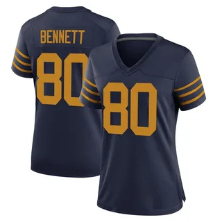 Martellus Bennett Green Bay Packers Women's Game The 1923 Classic Nike Jersey - Navy