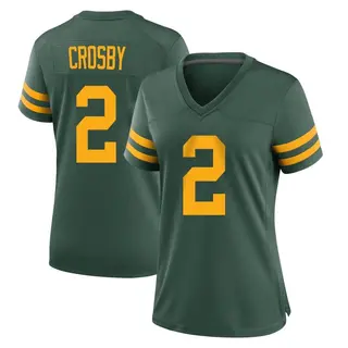 Mason Crosby Green Bay Packers Women's Game Alternate Nike Jersey - Green