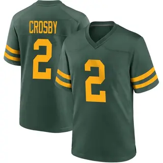 Mason Crosby Green Bay Packers Youth Game Alternate Nike Jersey - Green