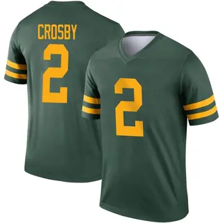 Mason Crosby Green Bay Packers Youth Legend Alternate Nike Jersey - Green