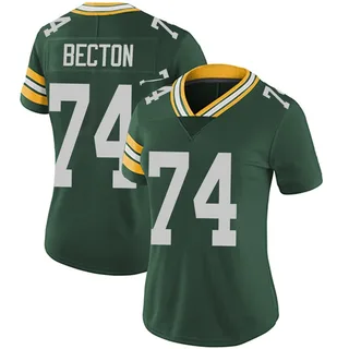 Mekhi Becton Green Bay Packers Women's Limited Team Color Vapor Untouchable Nike Jersey - Green