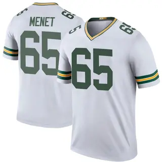 Michal Menet Green Bay Packers Youth Color Rush Legend Nike Jersey - White