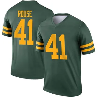 Nydair Rouse Green Bay Packers Men's Legend Alternate Nike Jersey - Green