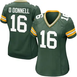 Pat O'Donnell Green Bay Packers Women's Game Team Color Nike Jersey - Green