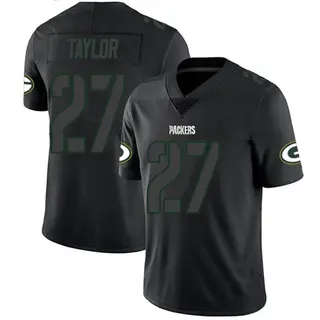 Patrick Taylor Green Bay Packers Men's Limited Nike Jersey - Black Impact