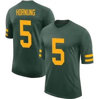 Paul Hornung Green Bay Packers Men's Limited Alternate Vapor Nike Jersey - Green