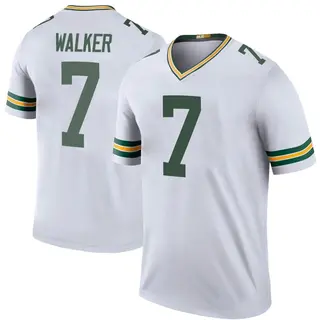 Quay Walker Green Bay Packers Youth Color Rush Legend Nike Jersey - White