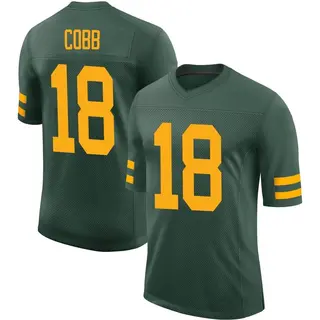 Randall Cobb Green Bay Packers Youth Limited Alternate Vapor Nike Jersey - Green