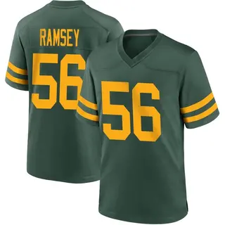 Randy Ramsey Green Bay Packers Youth Game Alternate Nike Jersey - Green