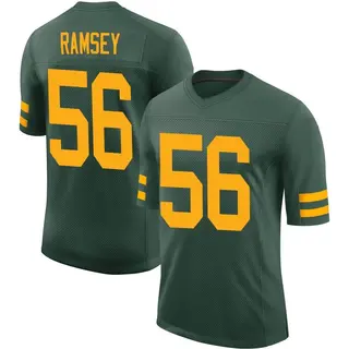 Randy Ramsey Green Bay Packers Youth Limited Alternate Vapor Nike Jersey - Green