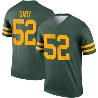 Rashan Gary Green Bay Packers Men's Legend Alternate Nike Jersey - Green