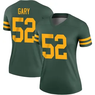 Rashan Gary Green Bay Packers Women's Legend Alternate Nike Jersey - Green