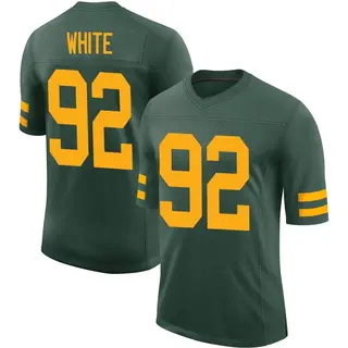 Reggie White Green Bay Packers Men's Limited Alternate Vapor Nike Jersey - Green