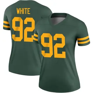 Reggie White Green Bay Packers Women's Legend Alternate Nike Jersey - Green