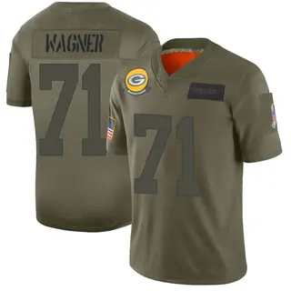 Rick Wagner Green Bay Packers Men's Limited 2019 Salute to Service Nike Jersey - Camo