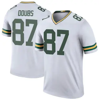 Romeo Doubs Green Bay Packers Youth Color Rush Legend Nike Jersey - White
