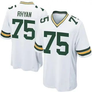 Sean Rhyan Green Bay Packers Men's Game Nike Jersey - White