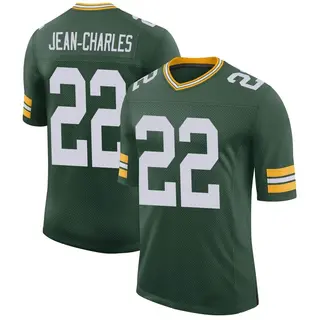 Shemar Jean-Charles Green Bay Packers Men's Limited Classic Nike Jersey - Green