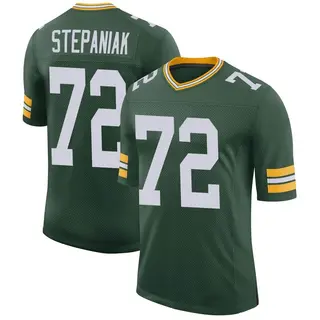 Simon Stepaniak Green Bay Packers Men's Limited Classic Nike Jersey - Green