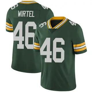 Steven Wirtel Green Bay Packers Youth Limited Team Color Vapor Untouchable Nike Jersey - Green