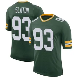 T.J. Slaton Green Bay Packers Men's Limited Classic Nike Jersey - Green