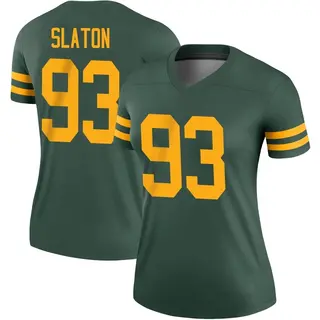 T.J. Slaton Green Bay Packers Women's Legend Alternate Nike Jersey - Green