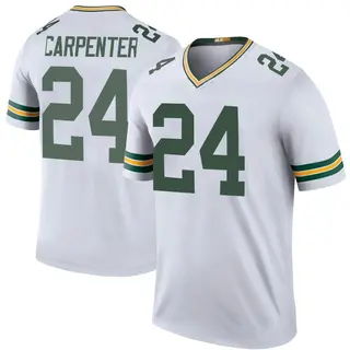 Tariq Carpenter Green Bay Packers Men's Color Rush Legend Nike Jersey - White
