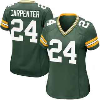 Tariq Carpenter Green Bay Packers Women's Game Team Color Nike Jersey - Green