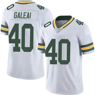 Tipa Galeai Green Bay Packers Men's Limited Vapor Untouchable Nike Jersey - White