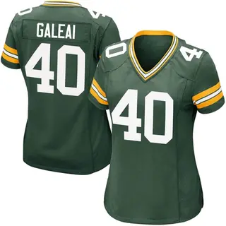 Tipa Galeai Green Bay Packers Women's Game Team Color Nike Jersey - Green