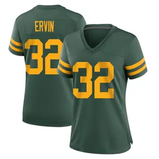 Tyler Ervin Green Bay Packers Women's Game Alternate Nike Jersey - Green