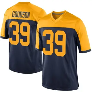 Tyler Goodson Green Bay Packers Youth Game Alternate Nike Jersey - Navy