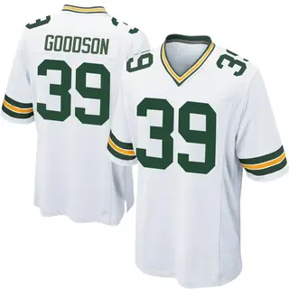 Tyler Goodson Green Bay Packers Youth Game Nike Jersey - White